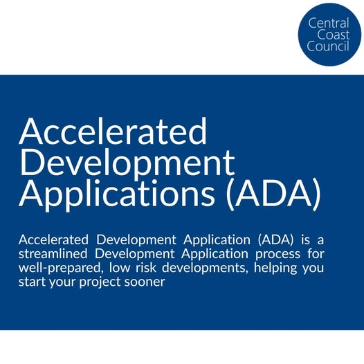 central coast council’s accelerated development application (ada) pathway is now live! central coast council’s accelerated development application (ada) pathway is now live!