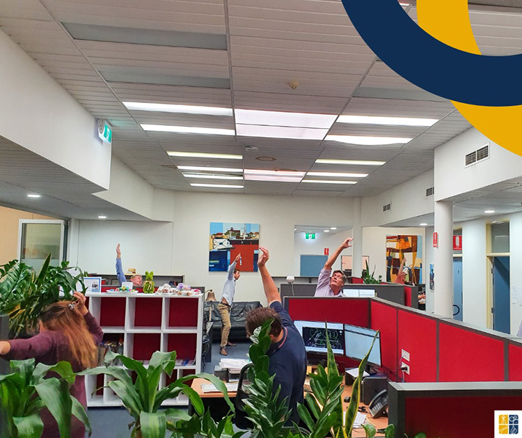 stop and stretch stop and stretch